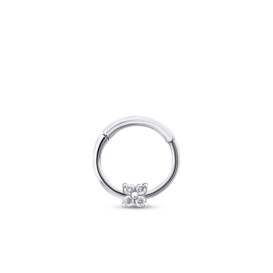 0.03 Karat Pırlanta Taşlı Tragus Piercing