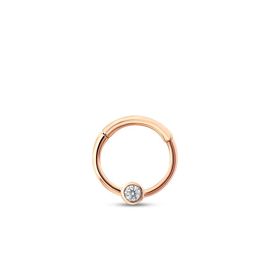 0.03 Karat Pırlanta Taşlı Tragus Piercing