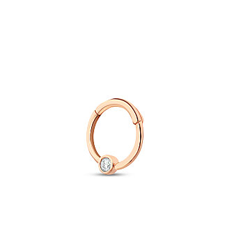 0.03 Karat Pırlanta Taşlı Tragus Piercing - 2