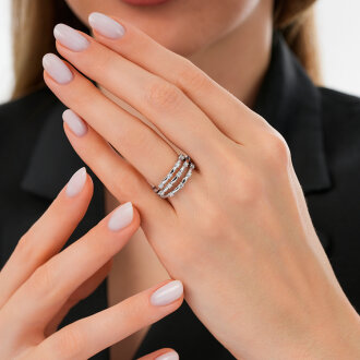 0.24 Karat Pırlanta Trend Yüzük - 3