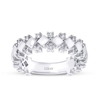 0.40 Karat Pırlanta Trend Yüzük - 1