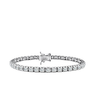 0.50 Karat Pırlanta Su Yolu Bileklik - 1