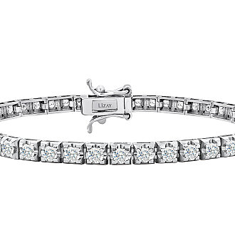 0.50 Karat Pırlanta Su Yolu Bileklik - 2