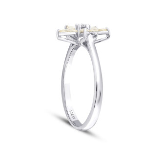 0.64 Karat Pırlanta Markiz Taşlı Fancy Yüzük - 2