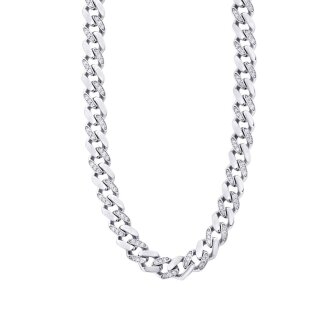 0.98 Karat Pırlanta Zincir Kolye - 1