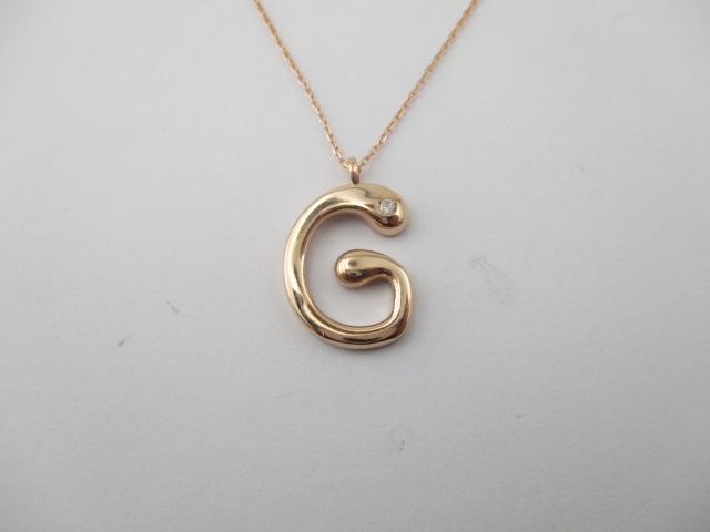 0.02 Karat PIRLANTA GERDANLIK Harf GERDANLIK 14 AYAR