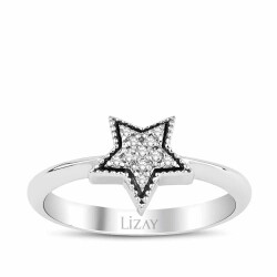 0.05 Carat Diamond Star Ring 