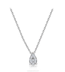 0.06 Carat Diamond Necklace 