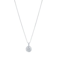 0.10 Carat Diamond Necklace 