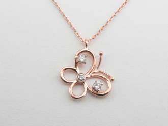 0,10 Karat Pırlanta Gerdanlık G SI 8 Ayar - Lizay Pırlanta Çarşı Pazar
