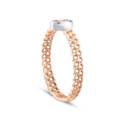 0.18 Karat Morganit Damla Yüzük - 2