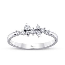 0.18 Karat Pırlanta Trend Yüzük - 1