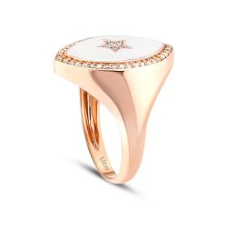 0.19 Karat Pırlanta Yıldız Trend Yüzük - 2