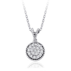 0.20 Carat Diamond Necklace 