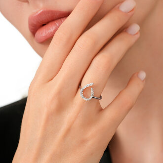 0.21 Karat Pırlanta Trend Yüzük - 3