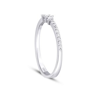 0.22 Karat Pırlanta Markiz Yüzük - 2