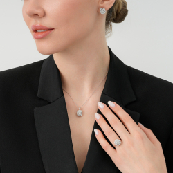 0.26 Karat Pırlanta Baget Kolye - 4