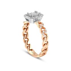 0.26 Karat Pırlanta Trend Yüzük - 2