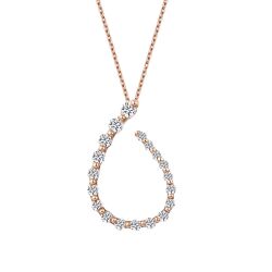 0.28 Karat Pırlanta Trend Kolye - 2