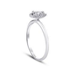 0.29 Karat Pırlanta Damla Trend Yüzük - 2