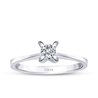 0.30 Karat Pırlanta Tektaş Yüzük - 1