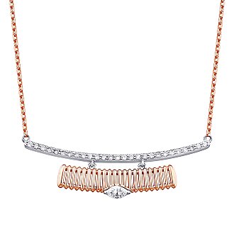 0.32 Karat Pırlanta Trend Kolye - 2
