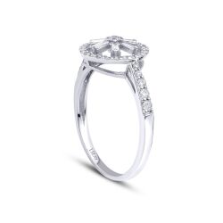 0.36 Karat Pırlanta Baget Yüzük - 2