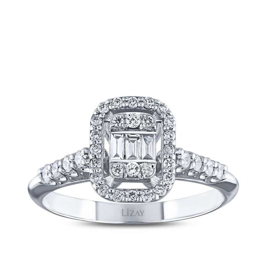0.39 Carat Diamond Ring - 1