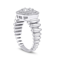 0.39 Karat Pırlanta Trend Yüzük - 2