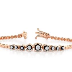 0.40 Karat Elmas Tasarım Kelepçe - 2