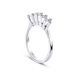 0.40 Karat Pırlanta Beştaş Yüzük - 2