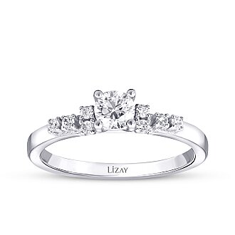0.40 Karat Pırlanta Trend Yüzük - Lizay Pırlanta - Grace