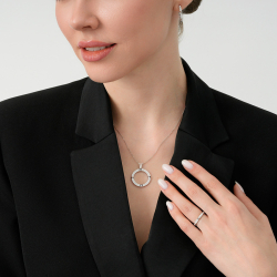 0.41 Karat Pırlanta Trend Kolye - 4