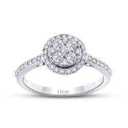 0.45 Karat Pırlanta Trend Yüzük - 1