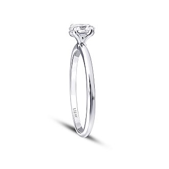 0.50 Karat Pırlanta Oval Tektaş Yüzük - Lizay Pırlanta - Grace (1)