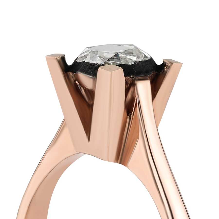 0.51 Carat Diamond Solitaire Ring - 3