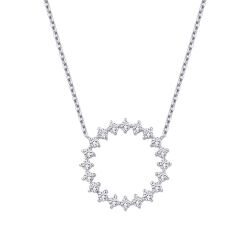 0.53 Karat Pırlanta Aurora Kolye - 2