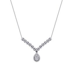 0.60 Karat Pırlanta Trend Kolye - 1