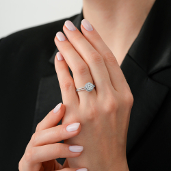 0.60 Karat Pırlanta Trend Yüzük - 3