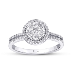 0.60 Karat Pırlanta Trend Yüzük - 1