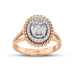 0.62 Karat Pırlanta Trend Yüzük - 1