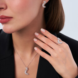 0.66 Karat Pırlanta Trend Kolye - 3