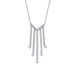 0.67 Karat Trend Pırlanta Kolye - 2