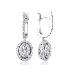0.75 Carat Diamond Trend Earrings 