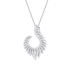 0.79 Karat Pırlanta Trend Kolye - 2