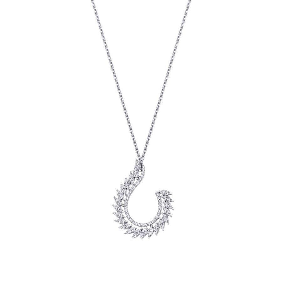0.80 Karat Pırlanta Trend Kolye
