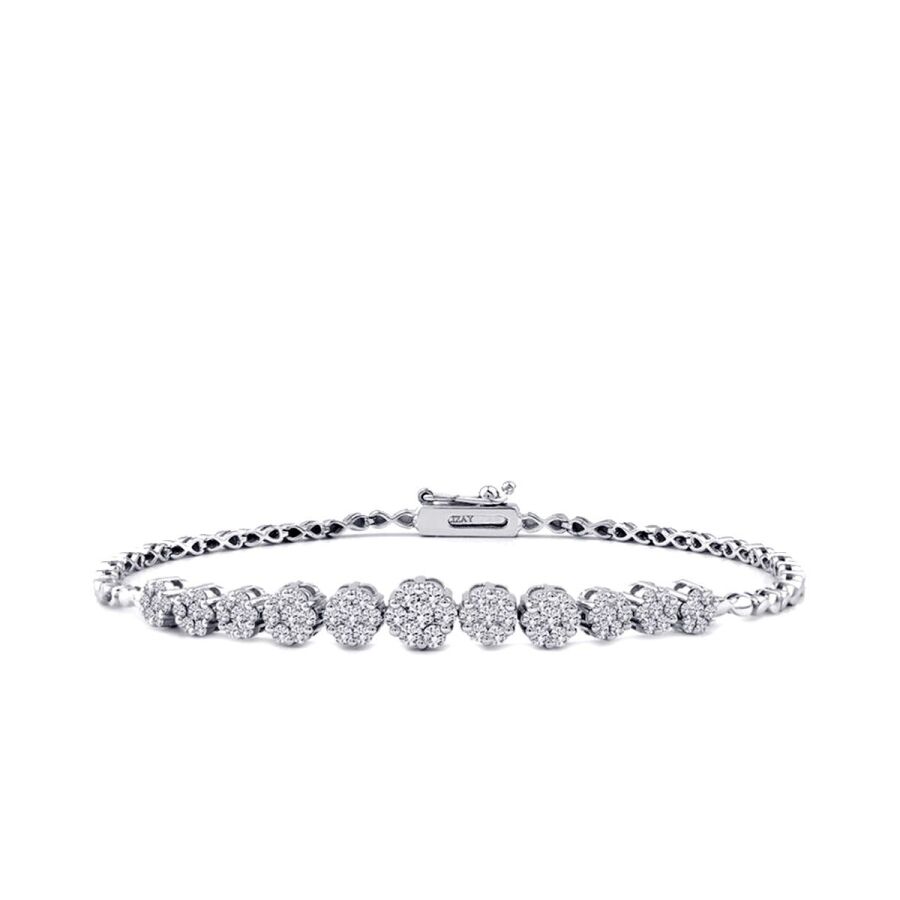 0.92 Karat Pırlanta Trend Bileklik