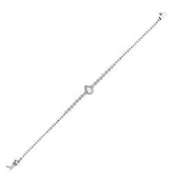 0.96 Karat Pırlanta Damla Elmas Bileklik - 1