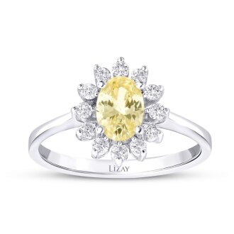 1.38 Karat Pırlanta Fancy Yüzük - Lizay Pırlanta