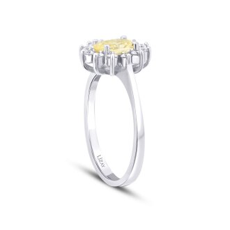 1.38 Karat Pırlanta Fancy Yüzük - 2